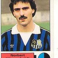 Panini Fussball 1986 Norbert Hönnscheidt 1. FC Saarbrücken Bild 271