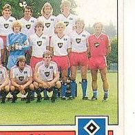 Panini Fussball 1986 Teilbild Hamburger SV Bild M 14