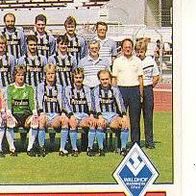 Panini Fussball 1986 Teilbild SV Waldhof Mannheim Bild M 24