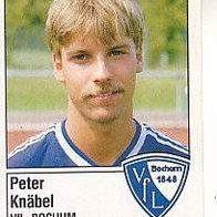 Panini Fussball 1987 Peter Knäbel VfL Bochum Bild Nr 24