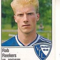 Panini Fussball 1987 Rob Reekers VfL Bochum Bild Nr 31
