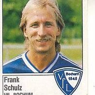 Panini Fussball 1987 Frank Schulz VfL Bochum Bild Nr 32