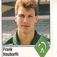 Panini Fussball 1987 Frank Neubarth Werder Bremen Bild Nr 44