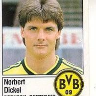 Panini Fussball 1987 Norbert Dickel Borussia Dortmund Bild Nr 59