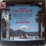 W.A. Mozart -Cosi fan tutte 3 Lp-Box EMI Salzburg-Baltsa, Araiza, Battle, Muti -sealed !!
