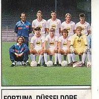 Panini Fussball 1987 Teilbild Fortuna Düsseldorf Bild Nr 89