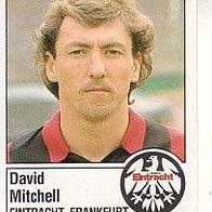 Panini Fussball 1987 David Mitchell Eintracht Frankfurt Bild Nr 101