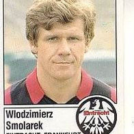 Panini Fussball 1987 Wlodzimierz Smolarek Eintracht Frankfurt Bild Nr 104