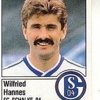 Panini Fussball 1987 Wilfried Hannes FC Schalke 04 Bild Nr 115