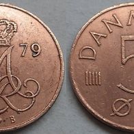 Dänemark 5 Öre 1979 ## S4