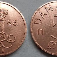 Dänemark 5 Öre 1986 ## S6