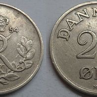 Dänemark 25 Öre 1954 ## S1