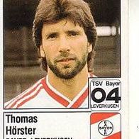 Panini Fussball 1987 Thomas Hörster Bayer Leverkusen Bild Nr 207