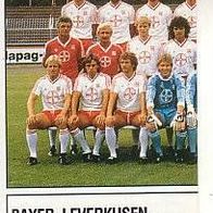 Panini Fussball 1987 Teilbild Bayer Leverkusen Bild Nr 215