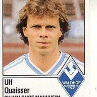Panini Fussball 1987 Ulf Quaisser SV Waldhof Mannheim Bild Nr 226