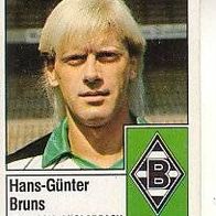 Panini Fussball 1987 Hans Günter Bruns Borussia Mönchengladbach Bild Nr 240