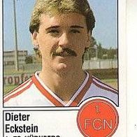 Panini Fussball 1987 Dieter Eckstein 1. FC Nürnberg Bild Nr 276