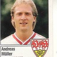 Panini Fussball 1987 Andreas Müller VfB Stuttgart Bild Nr 298