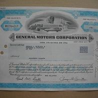 US-Aktie General Motors / Opel 78 shares 1983
