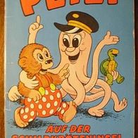 Petzi auf der Schildkröteninsel - Carlsen 1. Auflage