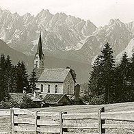 A 4824 Gosau Kirche 1950 Oberösterreich