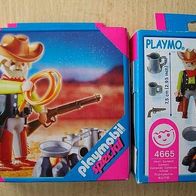 Playmobil 4665 Special - Cowboy am Lagerfeuer mit Lasso - Western