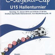 Teutonia Kleinenbroich C-Jugend-Cup U15 Hallenturnier 2019