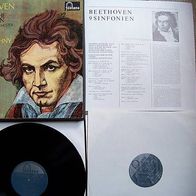 Beethoven - Die neun Sinfonien (Gesamtaufnahme) 6 Lp-Box Fontana Konwitschny - mint !