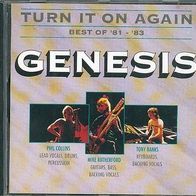 Genesis CD TURN IT ON AGAIN - BEST OF 81 – 83
