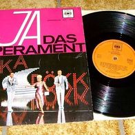 MARIKA RÖKK 10“ LP JA, DAS Temperament deutsche CBS Clubauflage