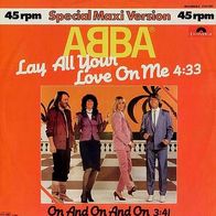 12"ABBA · Lay All Your Love On Me (RAR 1980)