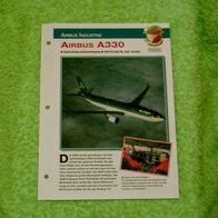 Airbus A330 (Airbus Industrie) - Infokarte über