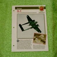 G.1 (Fokker) - Infokarte über