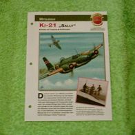 Ki-21 "Sally" (Mitsubishi) - Infokarte über