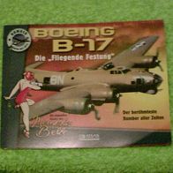 B-17 Fliegende Festung von Boeing - Infokarte über