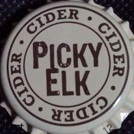 Picky Elk Cider Cidre Apfelwein Kronkorken Kronenkorken Belgien neu 2018 in unbenutzt