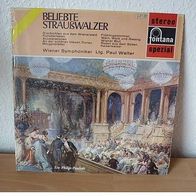 LP Beliebte Straußwalzer Wiener Symphoniker. Fontana