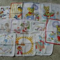 11 Kindertaschentücher
