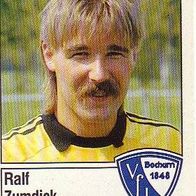 Panini Fussball 1987 Ralf Zumdick VfL Bochum Bild Nr 19