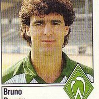 Panini Fussball 1987 Bruno Pezzey Werder Bremen Bild Nr 47