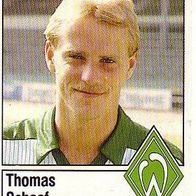 Panini Fussball 1987 Thomas Schaaf Werder Bremen Bild Nr 49