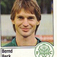 Panini Fussball 1987 Bernd Beck FC Homburg Bild Nr 147