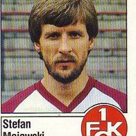 Panini Fussball 1987 Stefan Majewski 1. FC Kaiserslautern Bild Nr 172