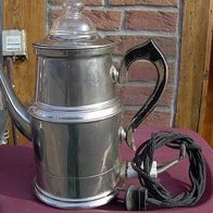 Alter seltener Pump Perkolator Form Kaffeekanne Deutsches Reichs Patent 30er Jahre