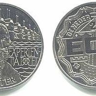 2,5 Ecu Niederlande 1993, Cu-Ni "Leegwater" . .##137