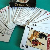 Guiness Poster Deck Kartenspiel 52 Blatt + 3 Joker mit Guiness-Motiven