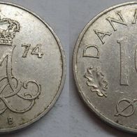 Dänemark 10 Öre 1974 ## G