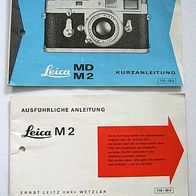 Bedienungsanleitung & Kurzanleitung Leica MD M2