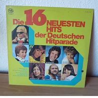 LP Die 16 neuesten Hits der deutschen Hitparade von 70er Jahre
