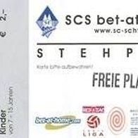 Ticket SC Schwanenstadt 08 Österreich Schwauna Eintrittskarte Fußball Football